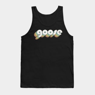 vintage color goose Tank Top